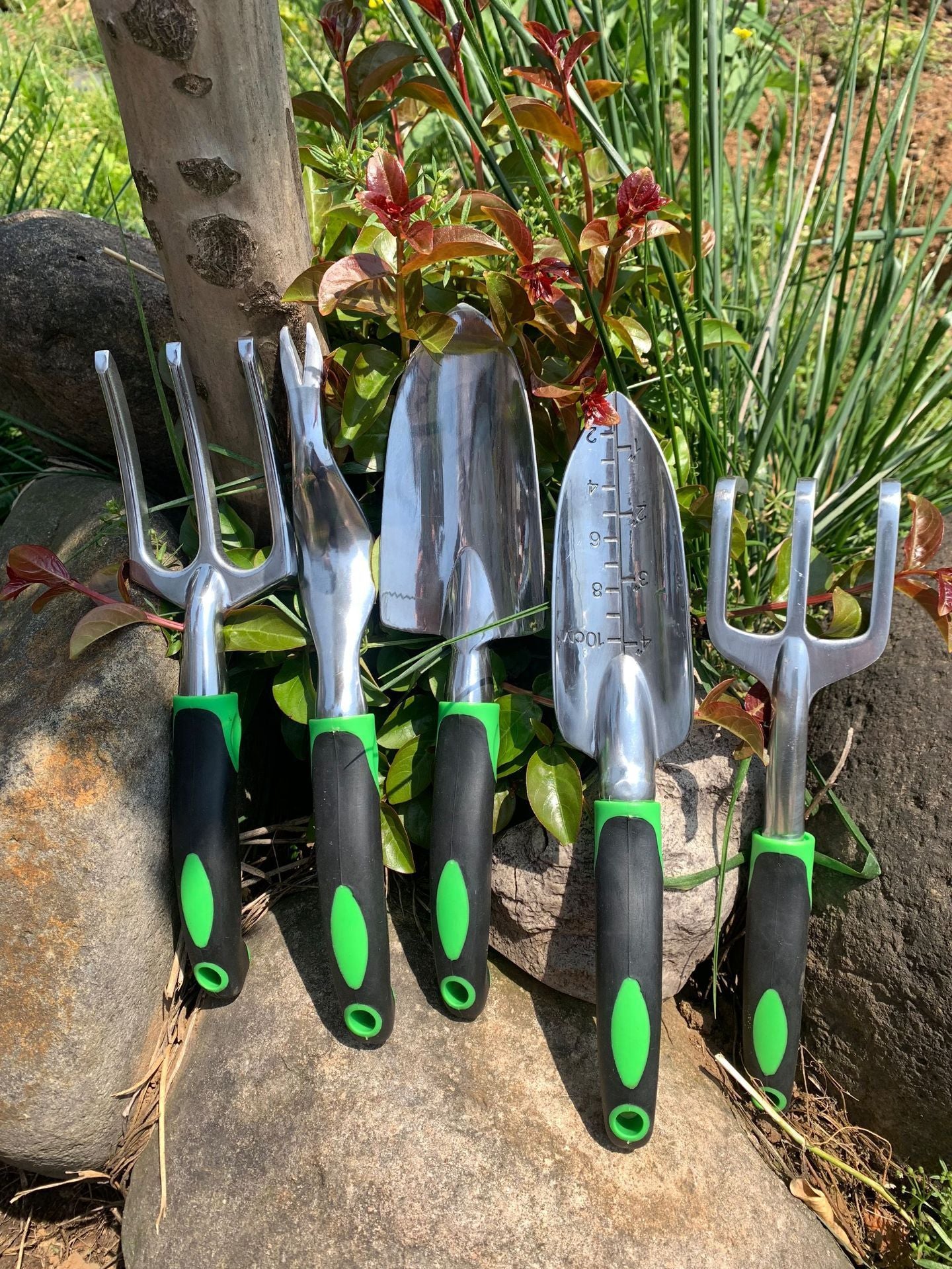 9-Piece Aluminum Garden Tool Set