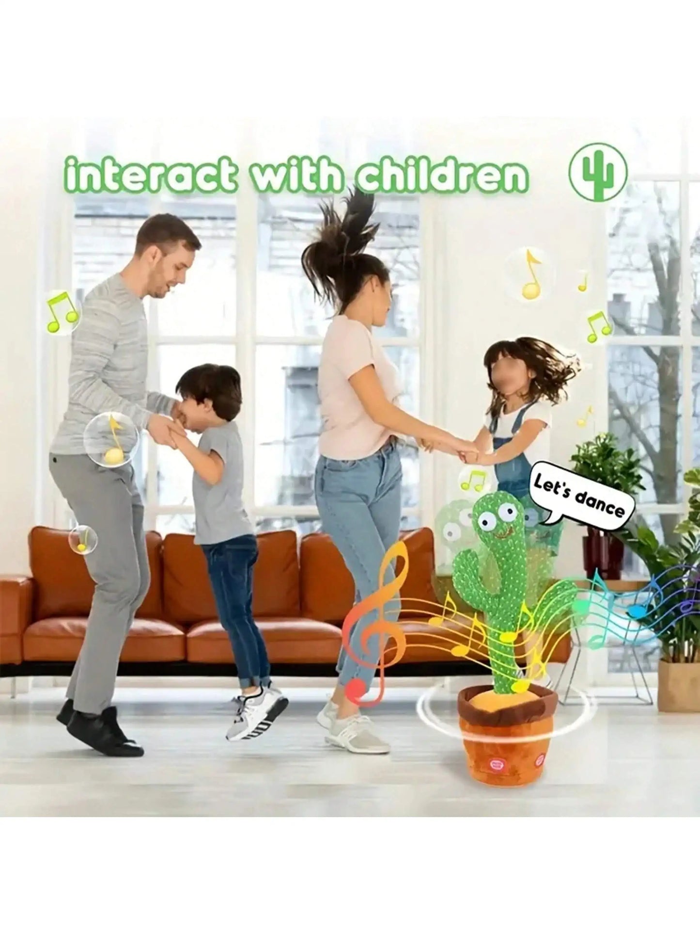 Dancing Talking Cactus Toy