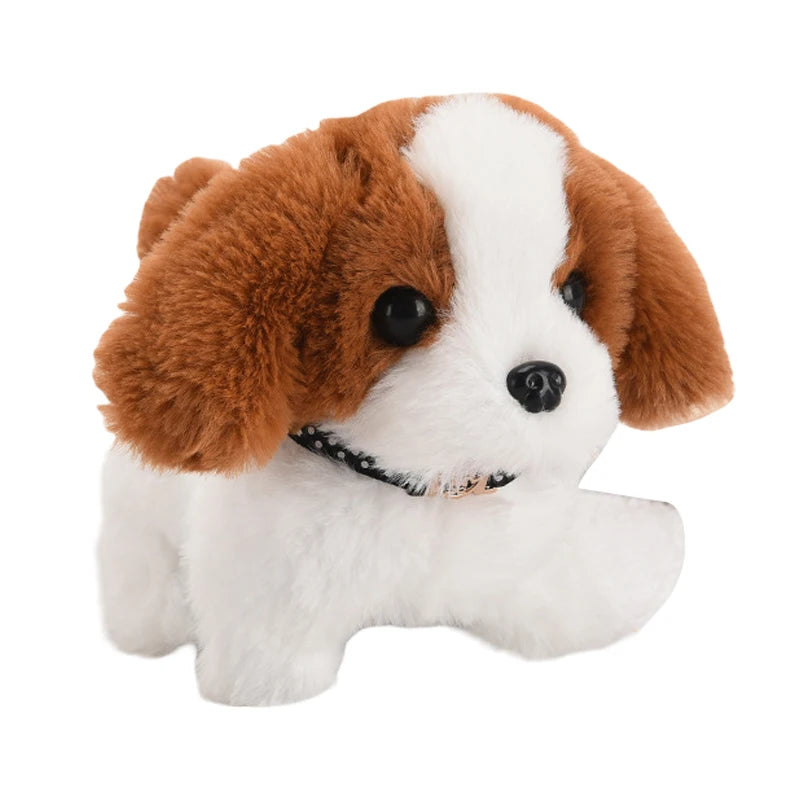 Realistic Walking Plush Dog Toy