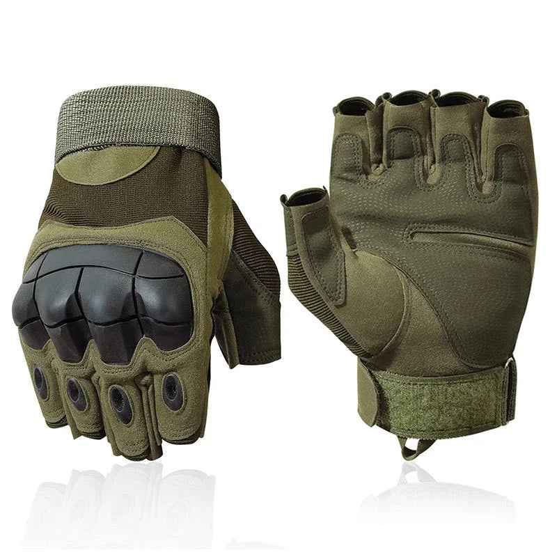 Tactical Fingerless Military Gloves