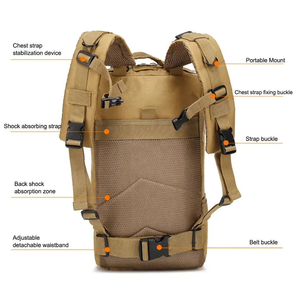 Camouflage Tactical Backpack