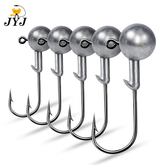 JYJ Fishing Crank Jig Head Hooks