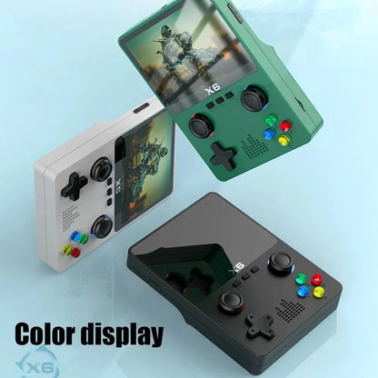 X6 Handheld Game Console with Dual Joystick