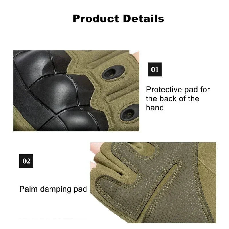 Tactical Military Full Finger Gloves