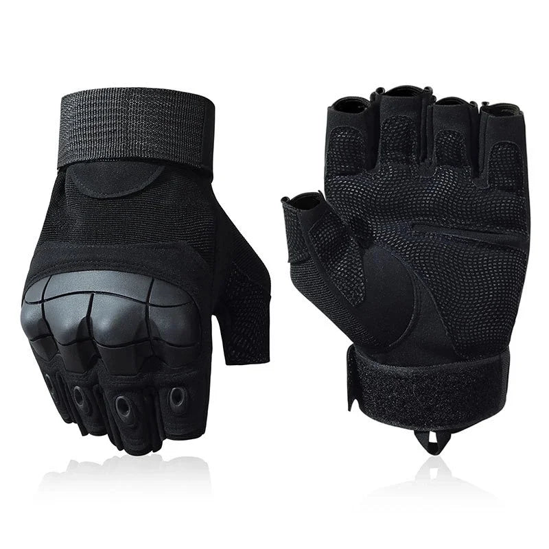 Tactical Fingerless Military Gloves