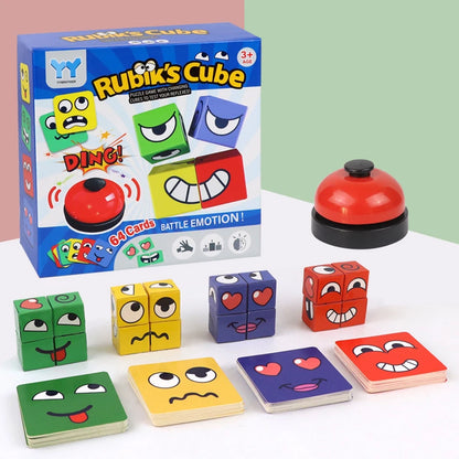 Kids Face Change Building Blocks