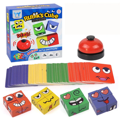 Kids Face Change Building Blocks