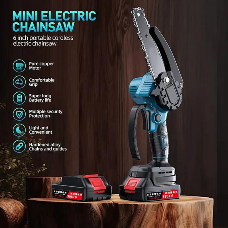 Mini Cordless Electric Chainsaw