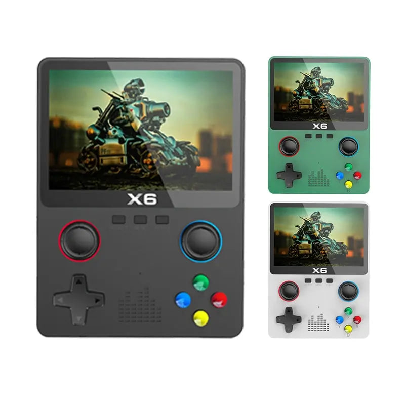 X6 Handheld Game Console with Dual Joystick