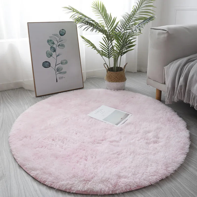 Super Soft Fluffy Round Rug