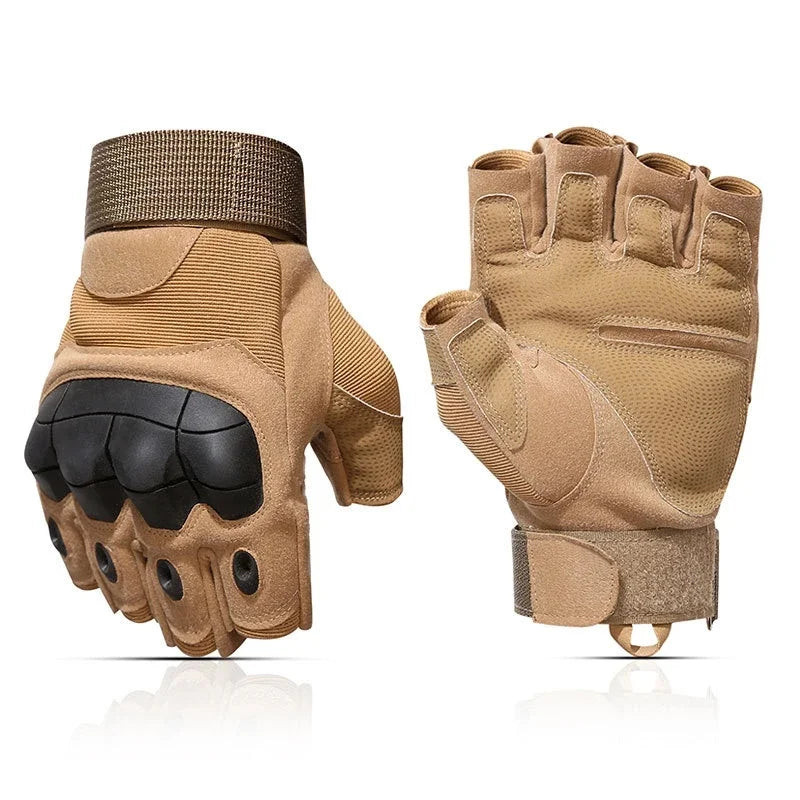 Tactical Fingerless Military Gloves