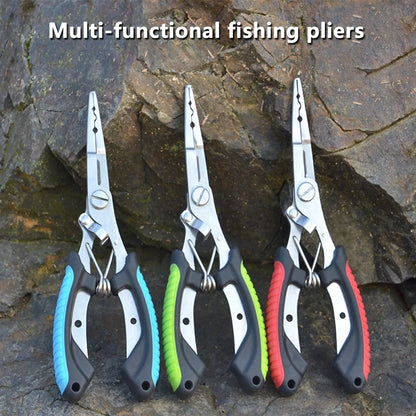 Fish Pliers with Ergonomic Grip