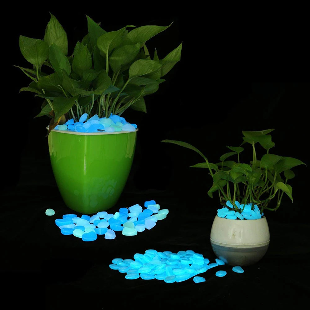 Glow Pebbles for Garden Decor