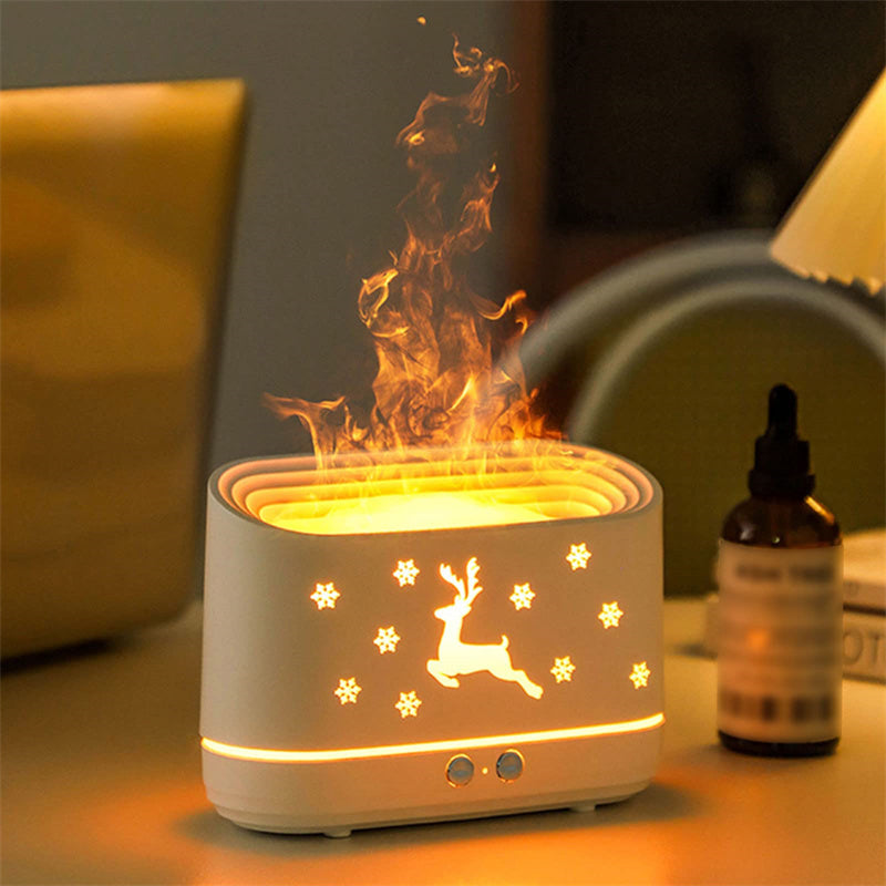 Elk Flame Humidifier & Atmosphere Lamp