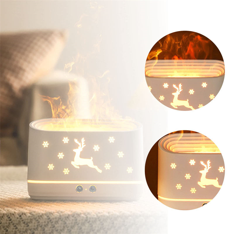 Elk Flame Humidifier & Atmosphere Lamp